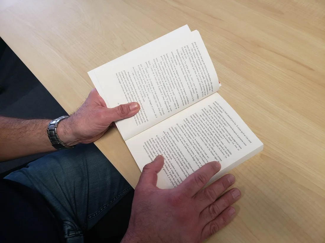 Jérémie Lechevalier avec son livre
