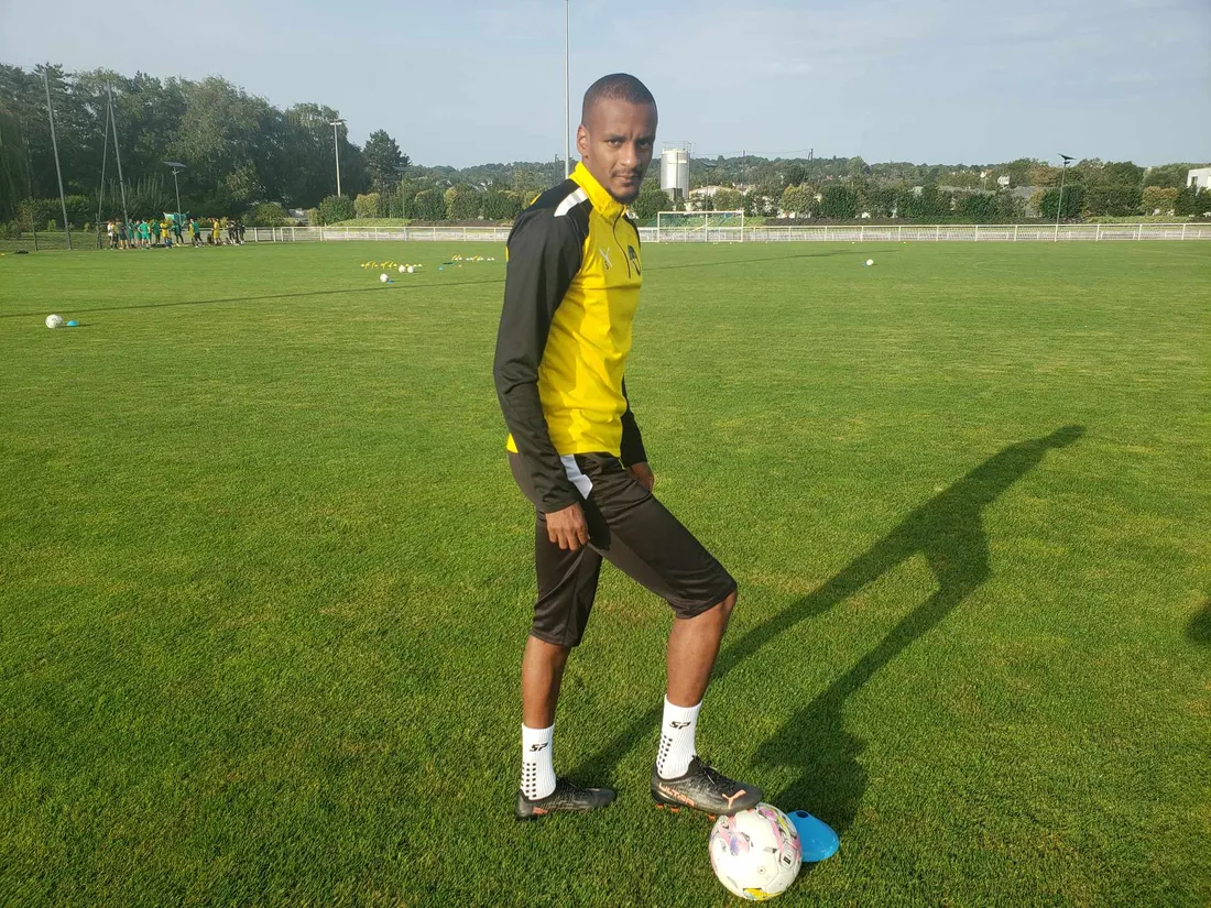 Le capitaine de l'ASVH, Hamza Ould Jawar