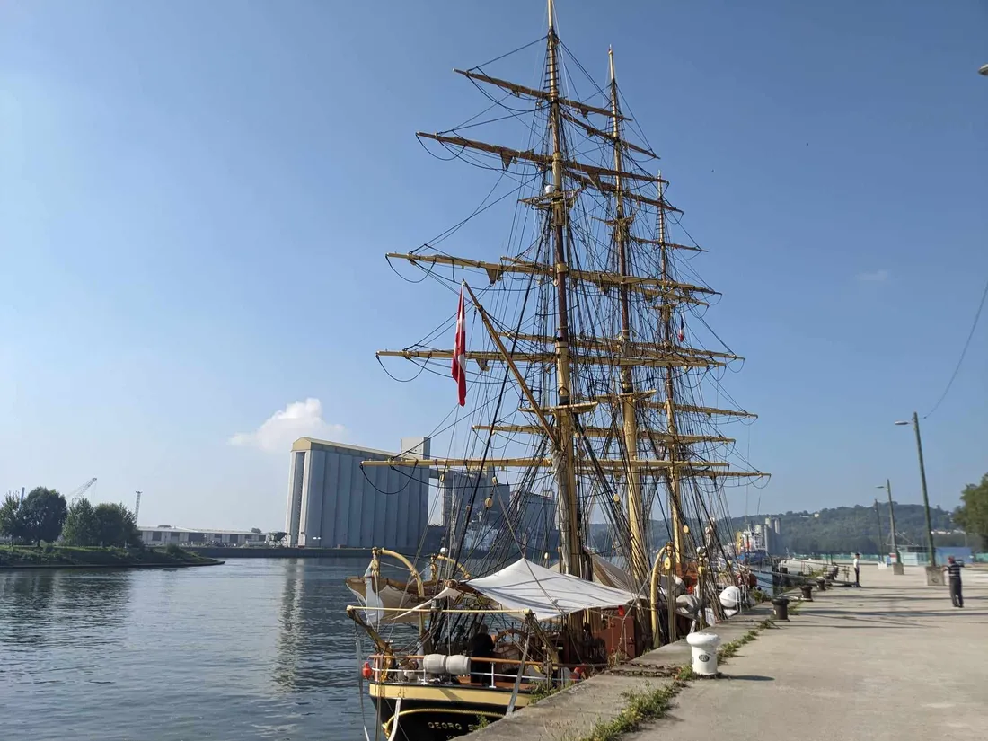 Voilier danois Rouen