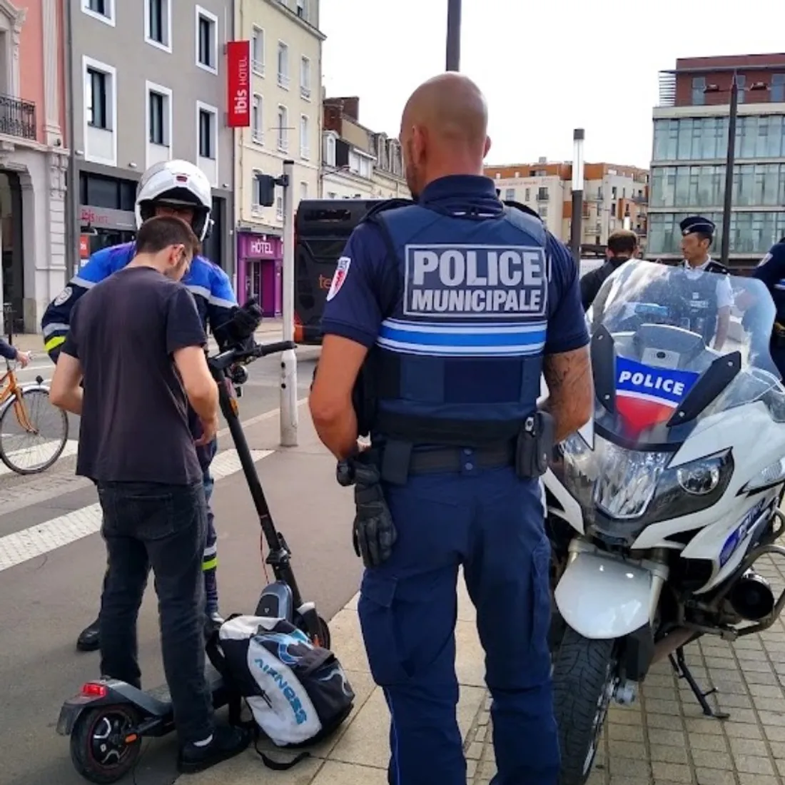 Contrôle trotinettes