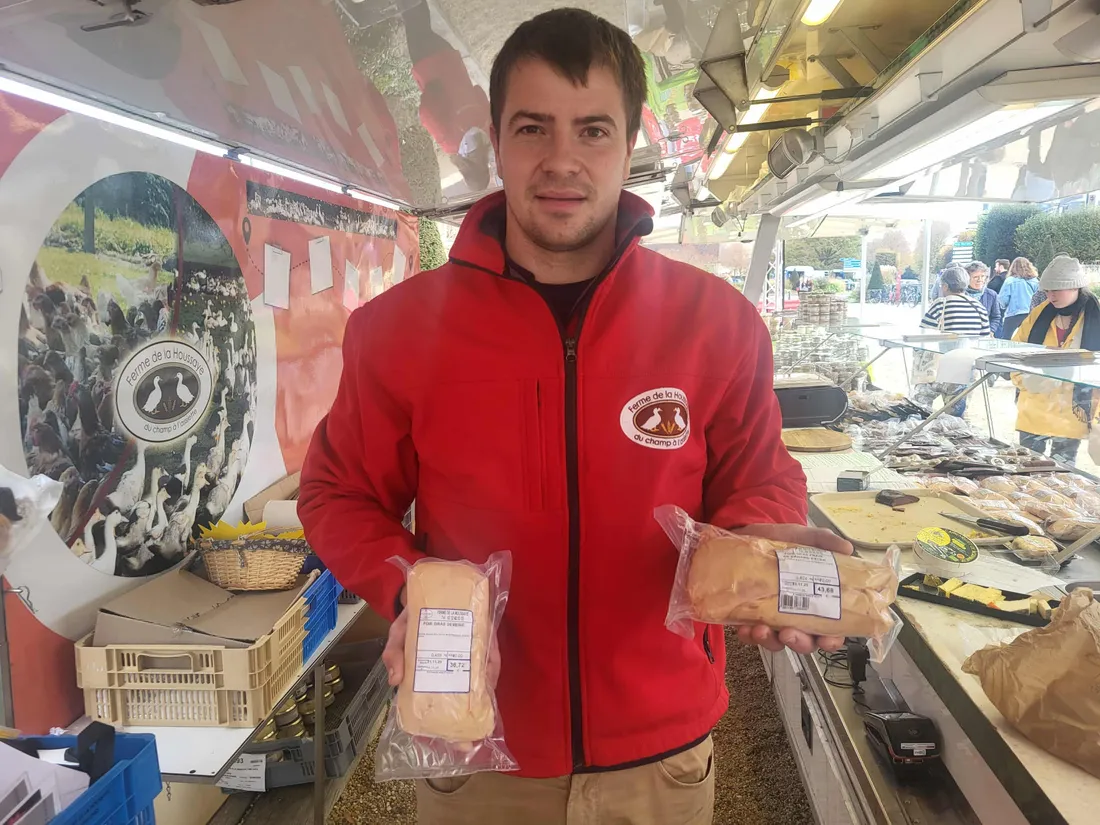 Donatien Lavigne et son foie gras