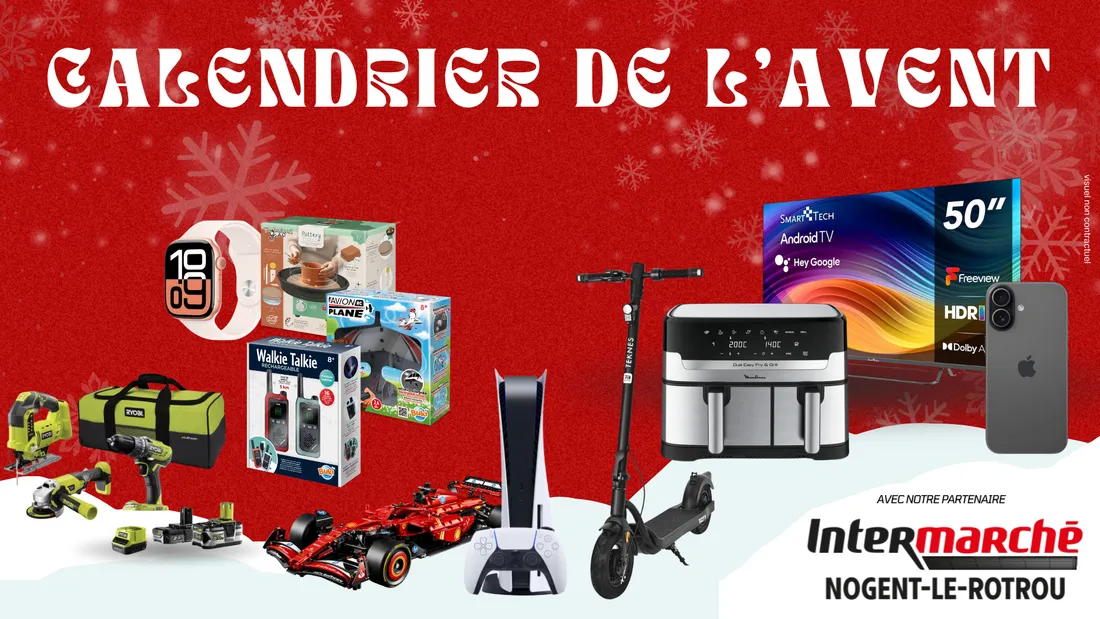 Le Calendrier de l'Avent Sweet FM avec votre Intermarché de Nogent-le-Rotrou