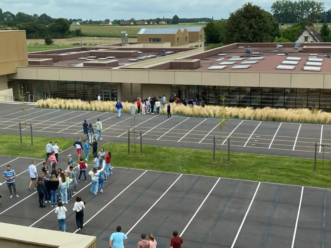 Les sous-sols du collège Simone Sauteur inondés