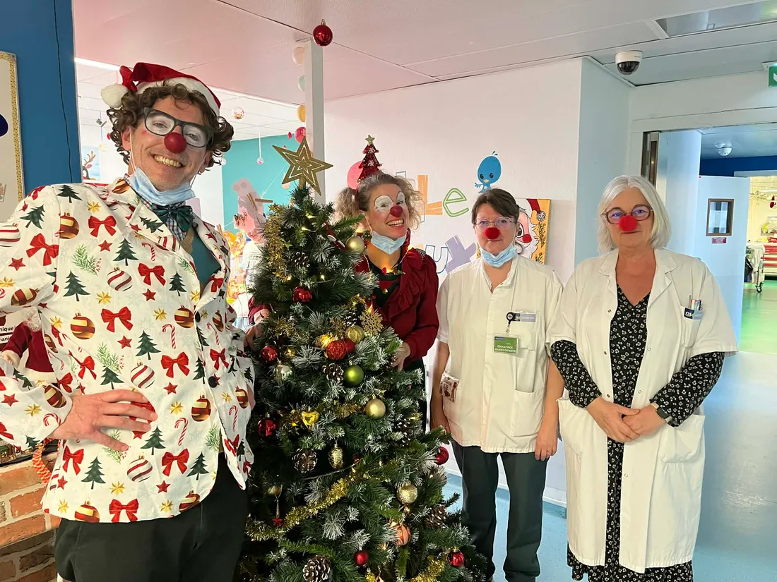 Clowns hôpital des Feugrais