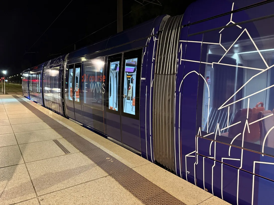 Nouveau tramway Le Mans