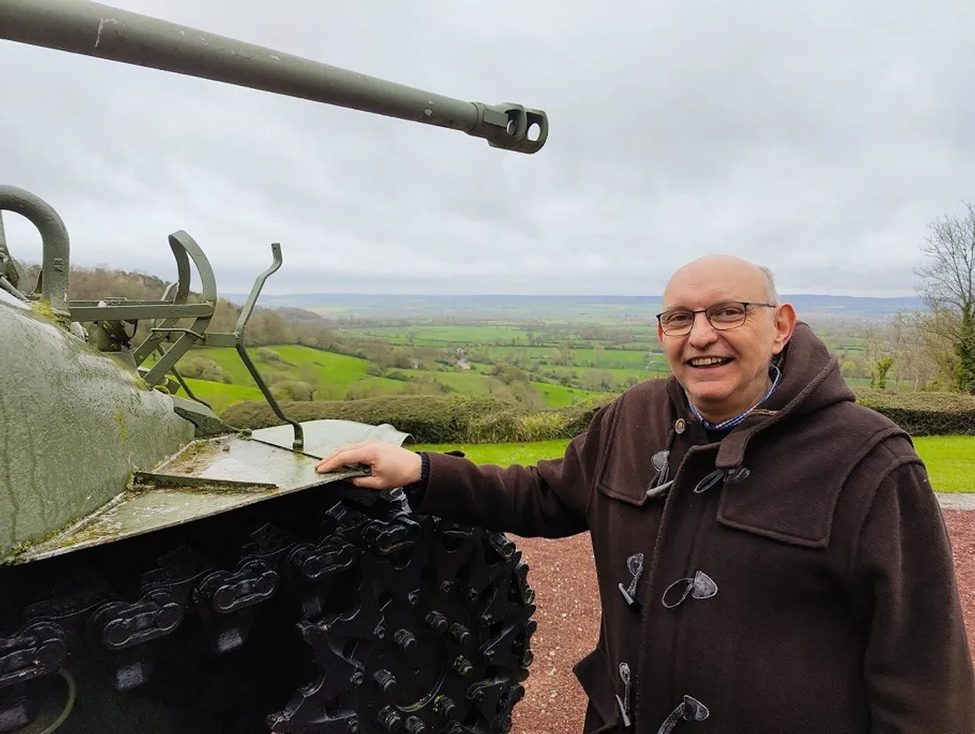 Stéphane Jonot, directeur du musée de Montormel