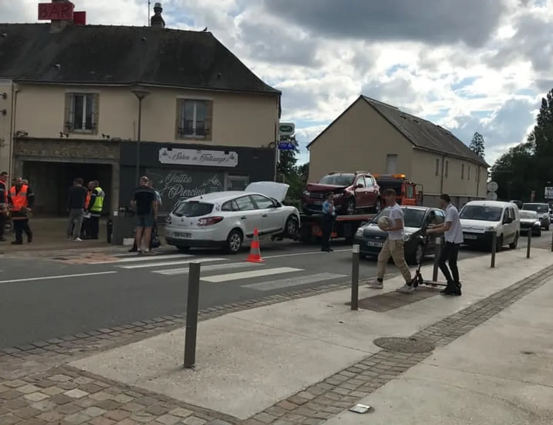 L'accident s'est produit vers 18h ce dimanche 5 juin