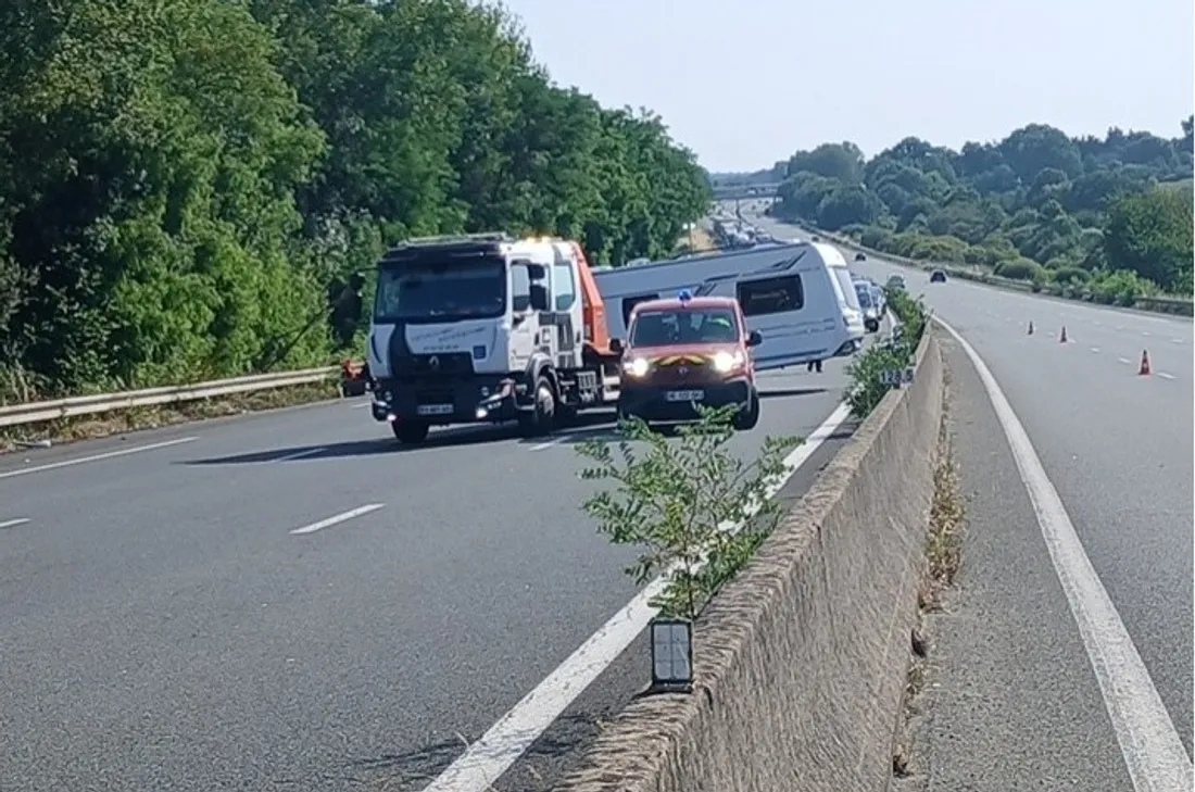 Accident sur l'A11
