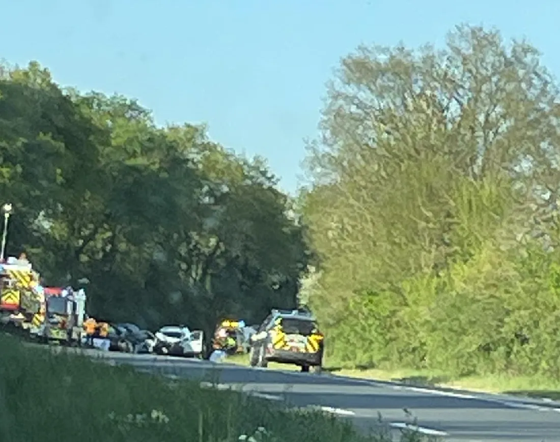 Accident à Courbeveille