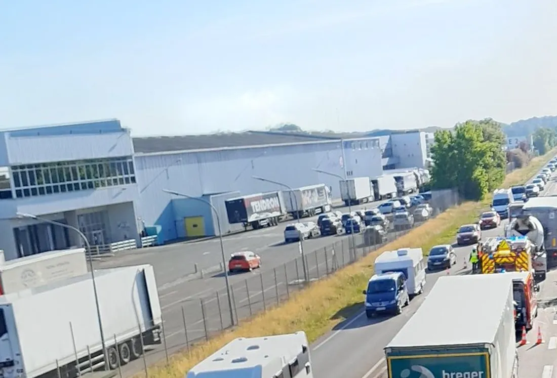 L'accident s'est produit vers 7h45