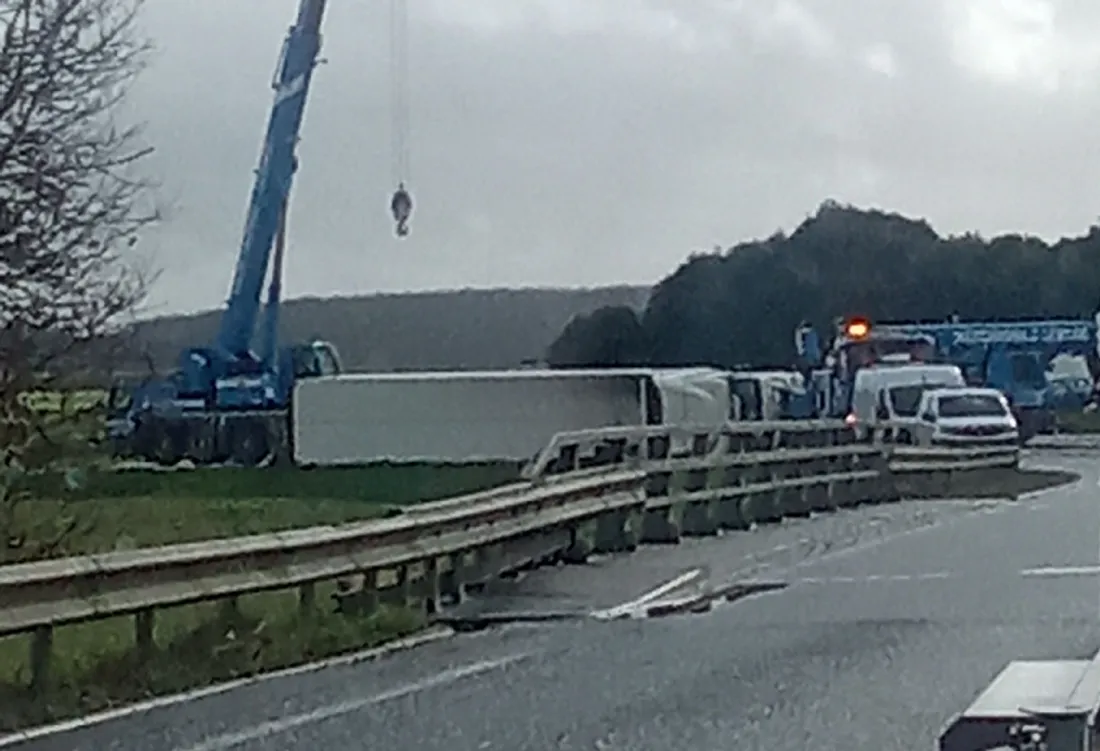 Accident aux portes de La Ferté-Bernard