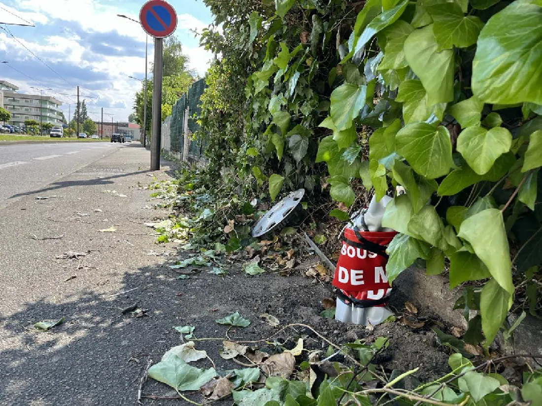 Ce qu'il reste de l'accident