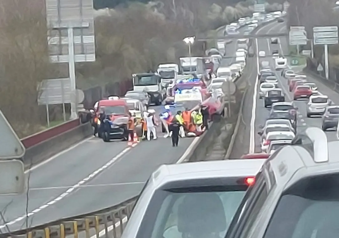Accident sur la rocade du Mans ce mercredi 22 mars