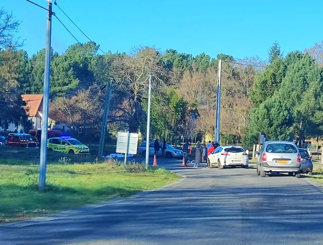 L'accident s'est produit à Saint-Mars-d'Outillé