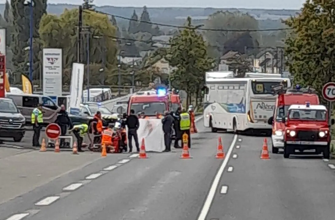 Accident de la route ce mardi 27 septembre en Sarthe