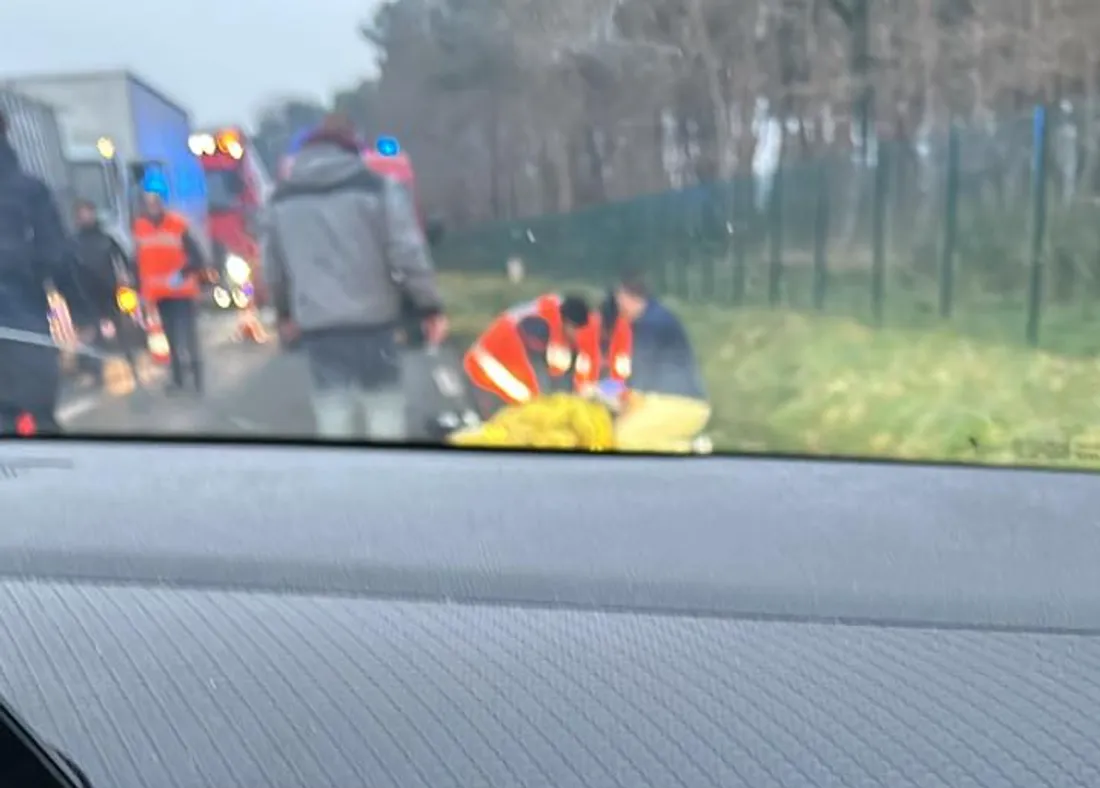 Accident survenu à Ecommoy