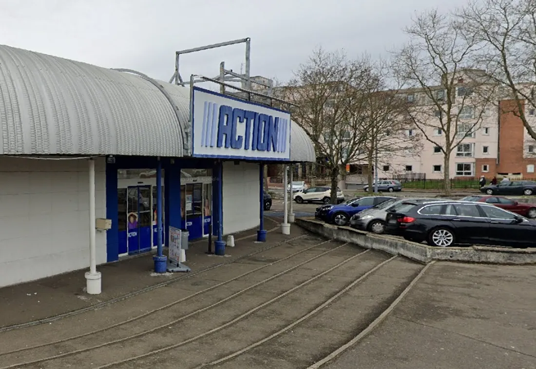Magasin Action, au Mans