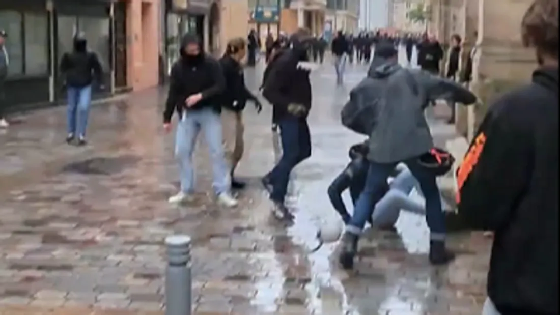 Affrontements Rouen
