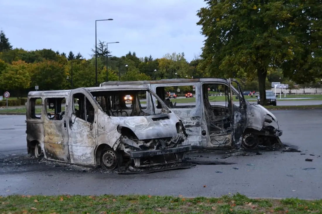 Alençon, au lendemain de la nuit d'émeutes