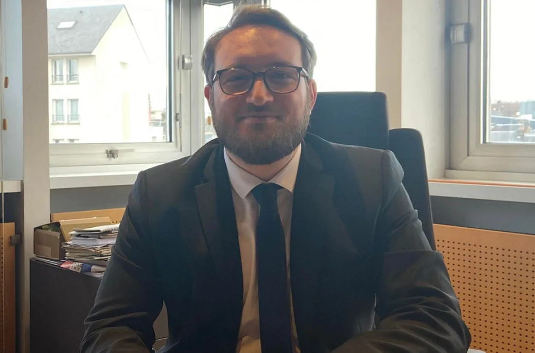 Alexandre Rassaërt, président du Conseil départemental de l'Eure