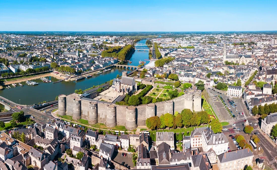 Angers, d'où l'on peut écouter Sweet FM en DAB+