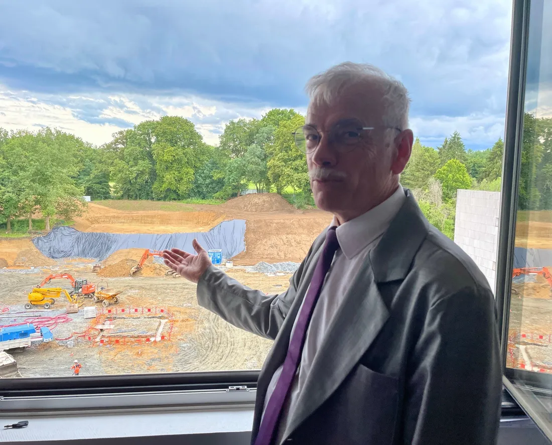 Xavier Pinel, directeur du centre de l'Arche