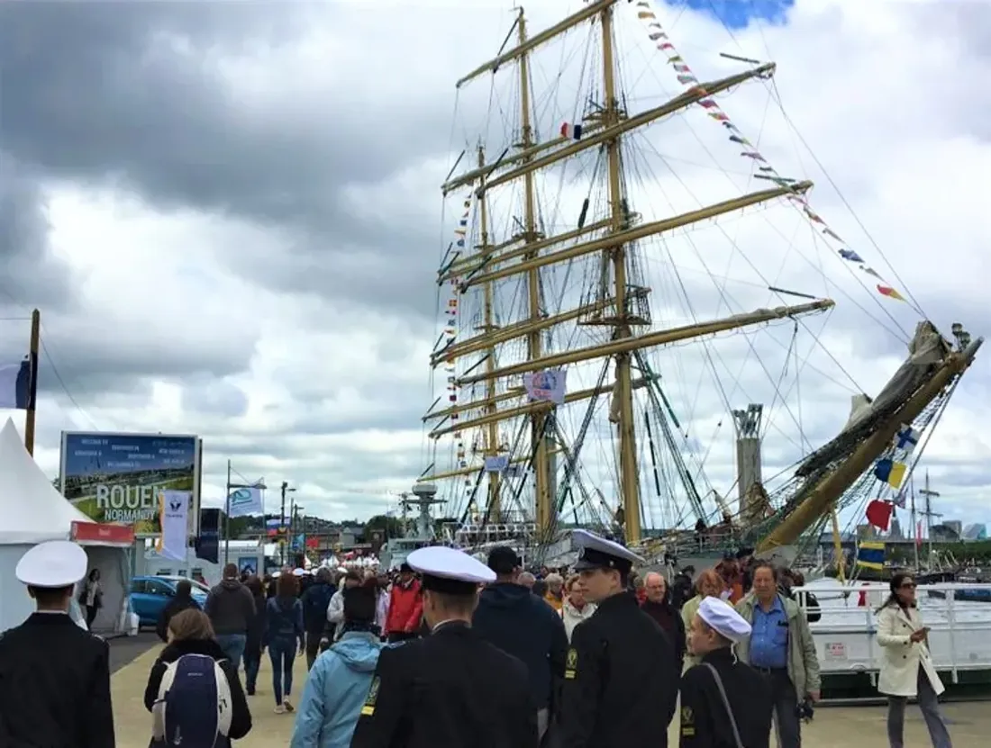 A Rouen, l'Armada