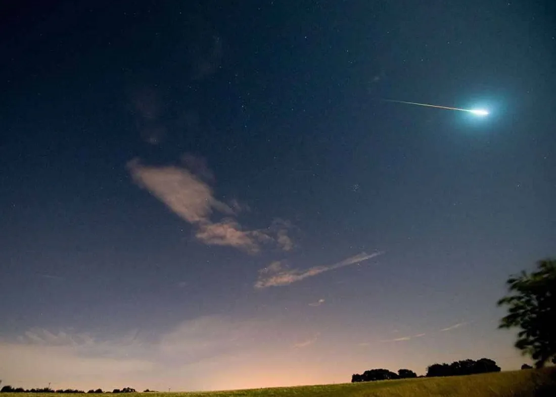 L'astéroïde dans le ciel normand