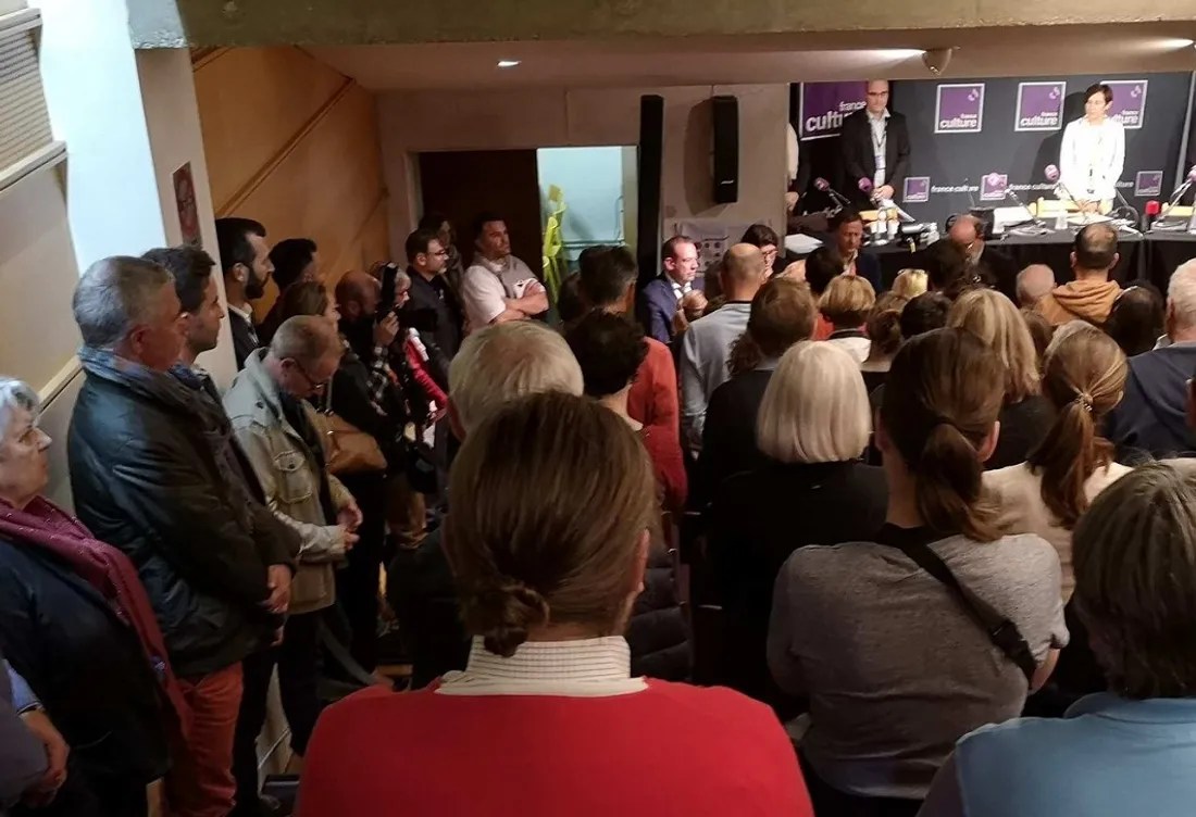 L'auditorium s'appelle désormais "Samuel-Paty"