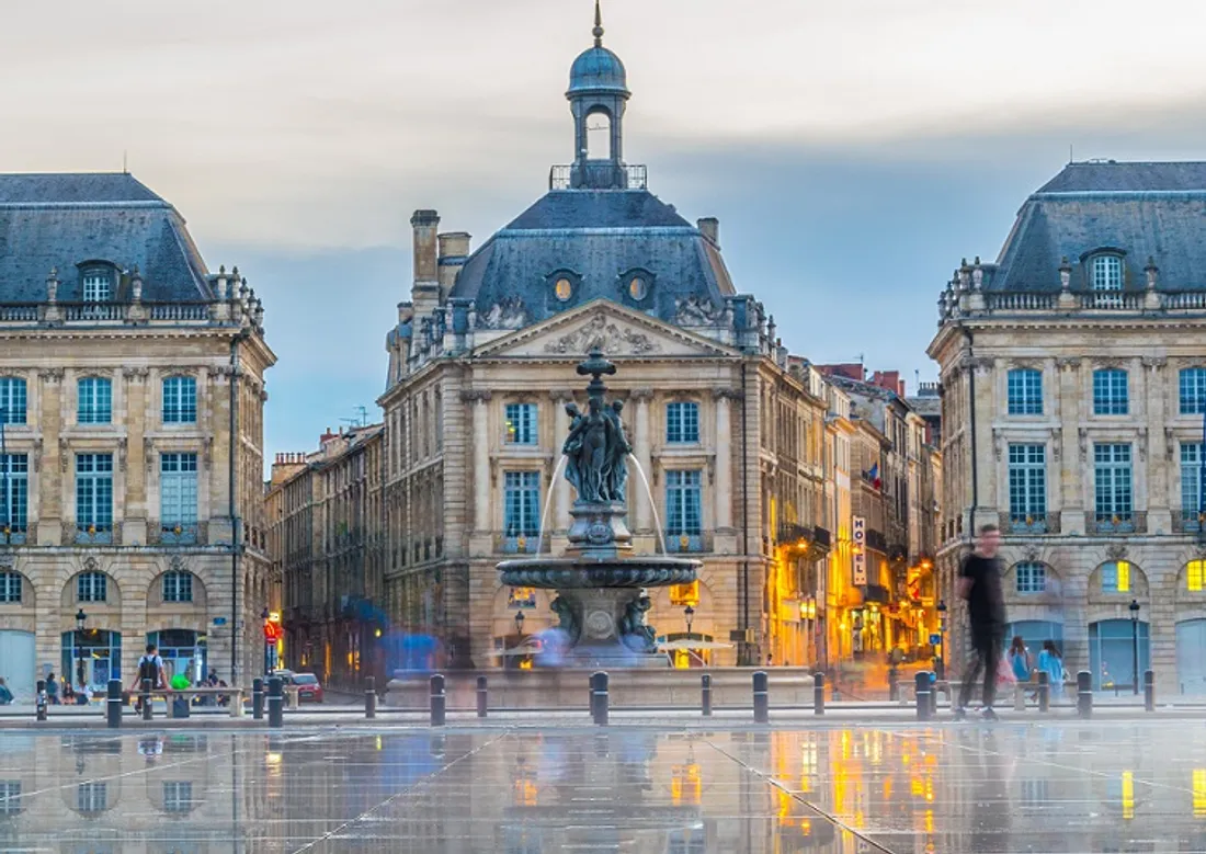 Bordeaux, place de la Bourse