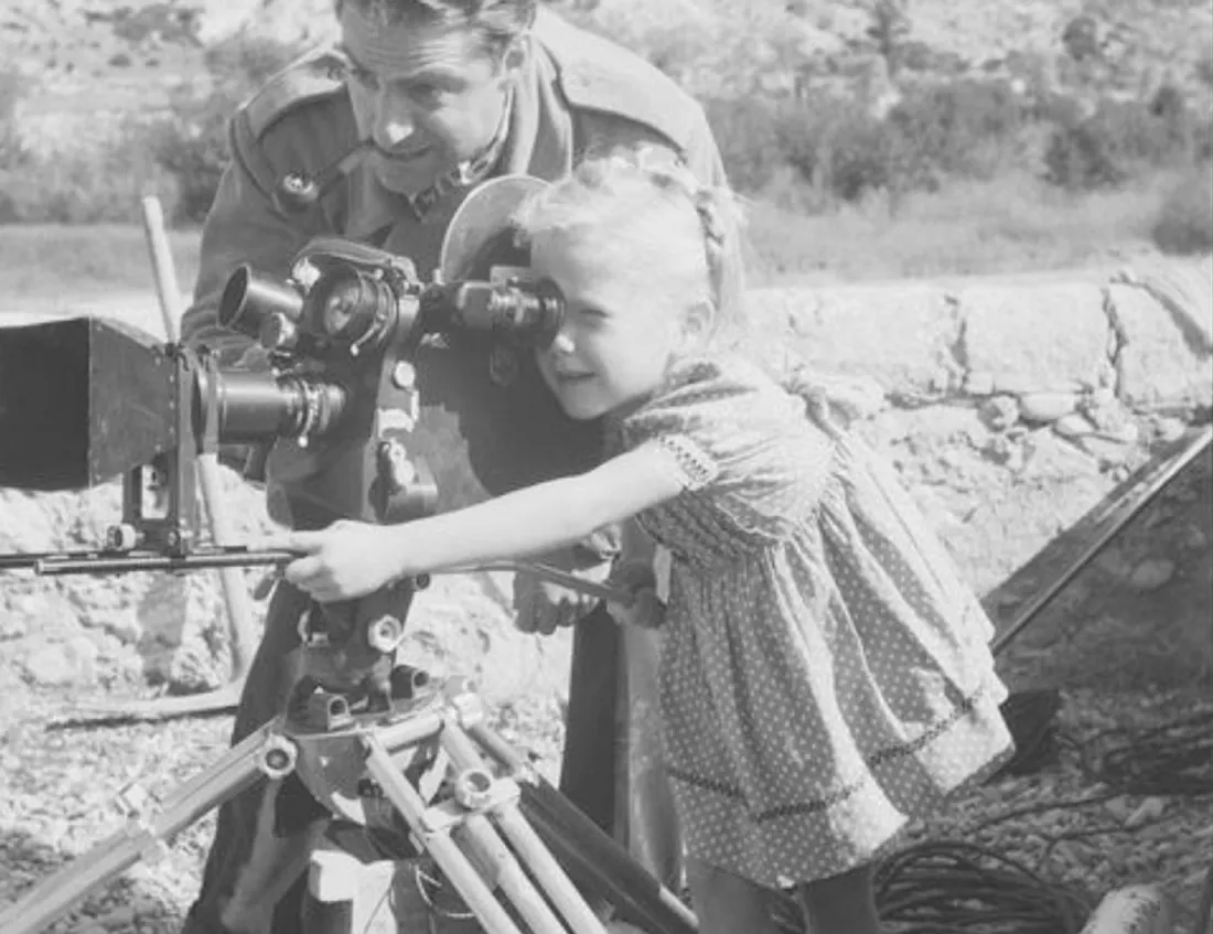 Brigitte Fossey sur "Jeux interdits"