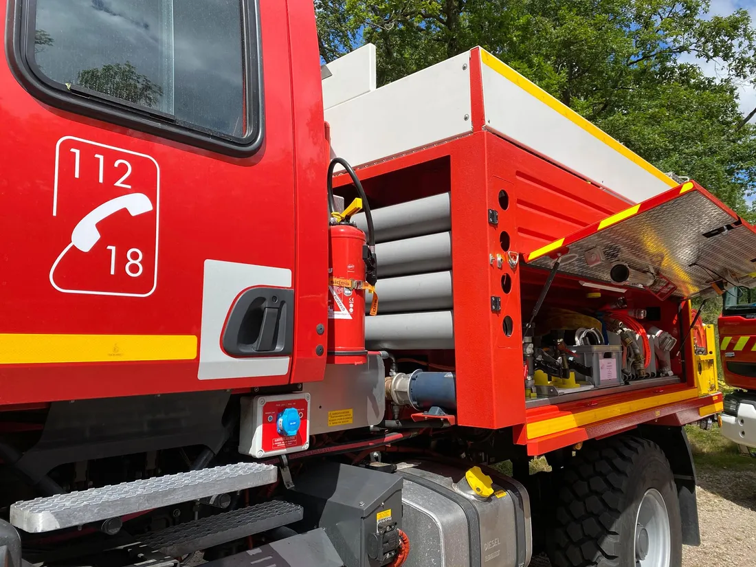 Exercice feu de forêt