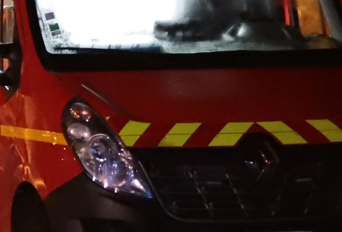 Pompiers nuit accident