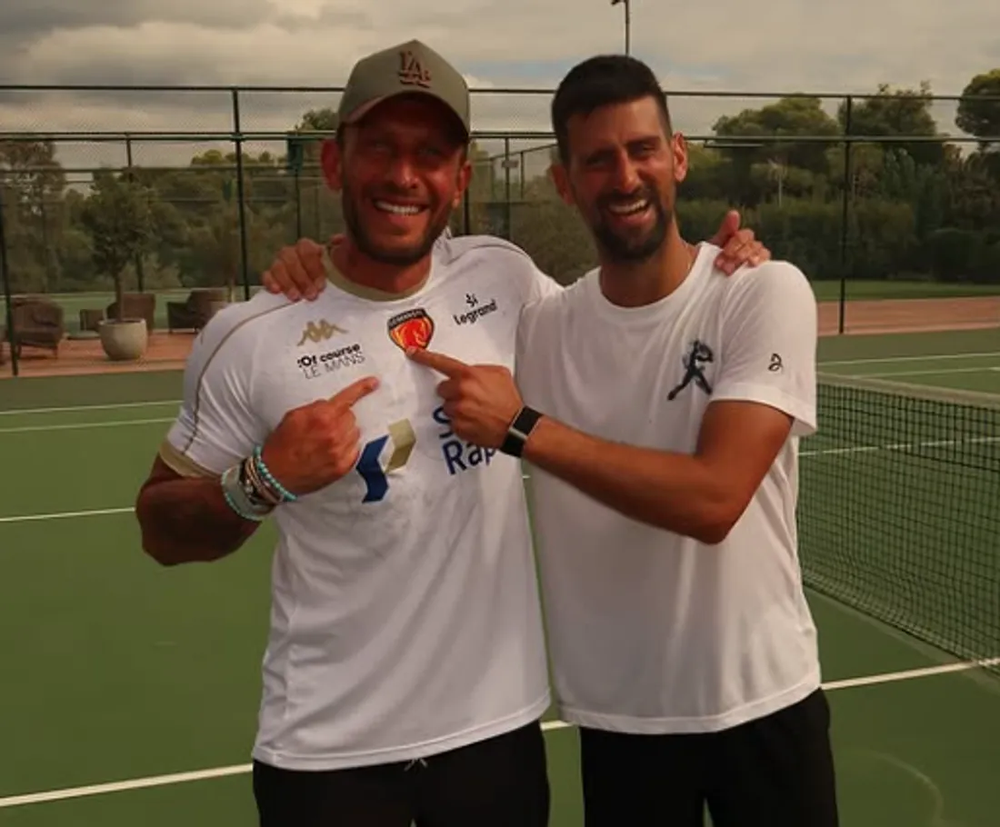 Quand Novak Djokovic affiche son soutien au Mans FC