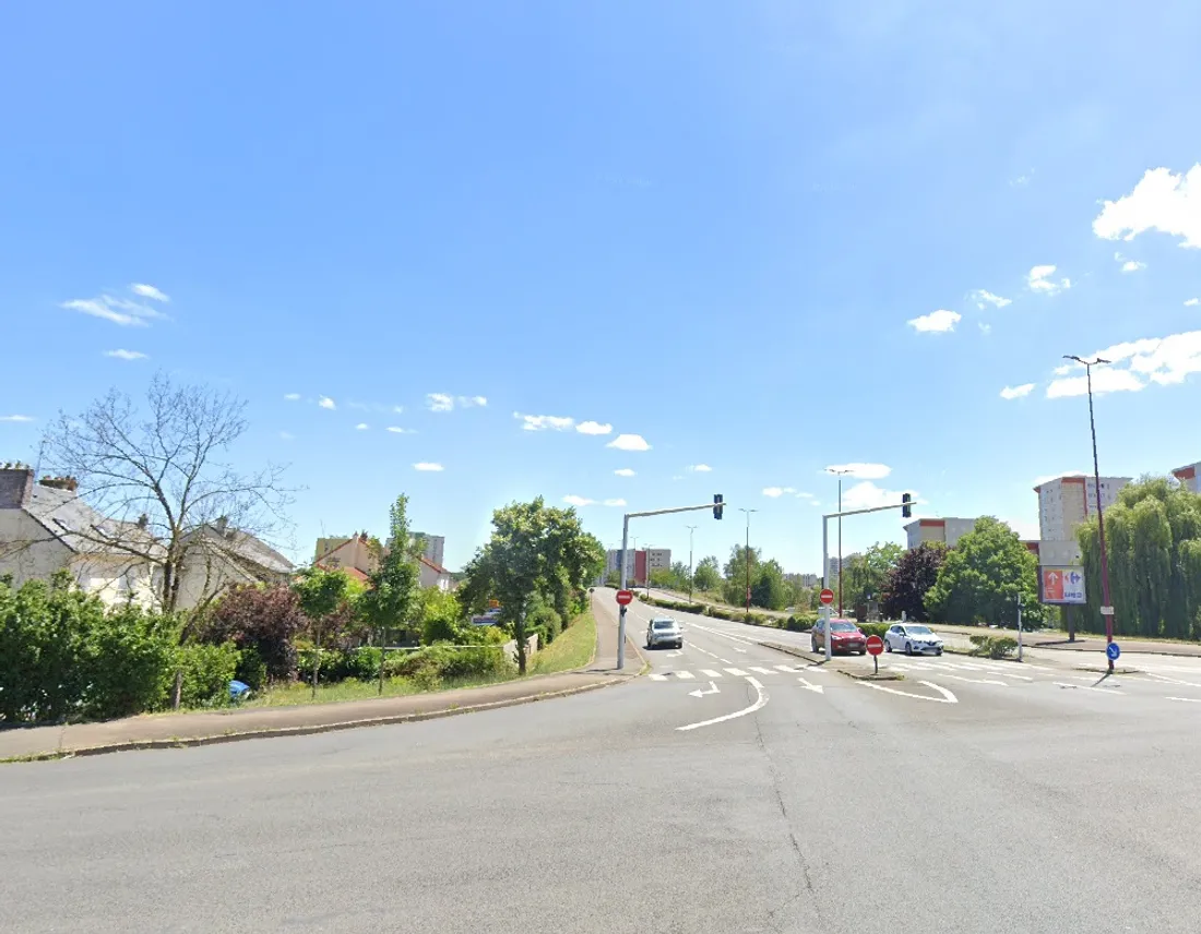Au Mans, le boulevard Nicolas-Cugnot