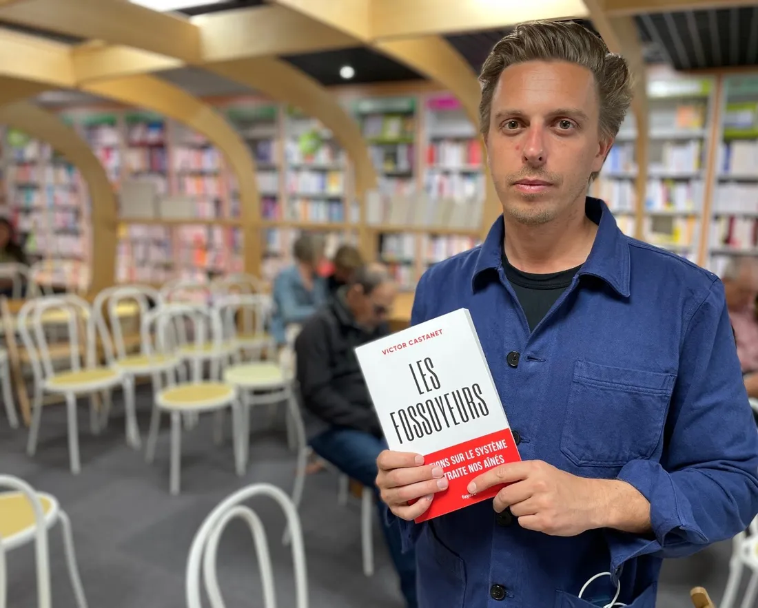 Victor Castanet, auteur du livre "Les Fossoyeurs"