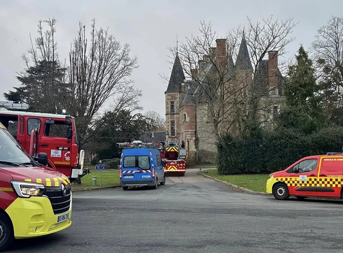 Intervention des pompiers