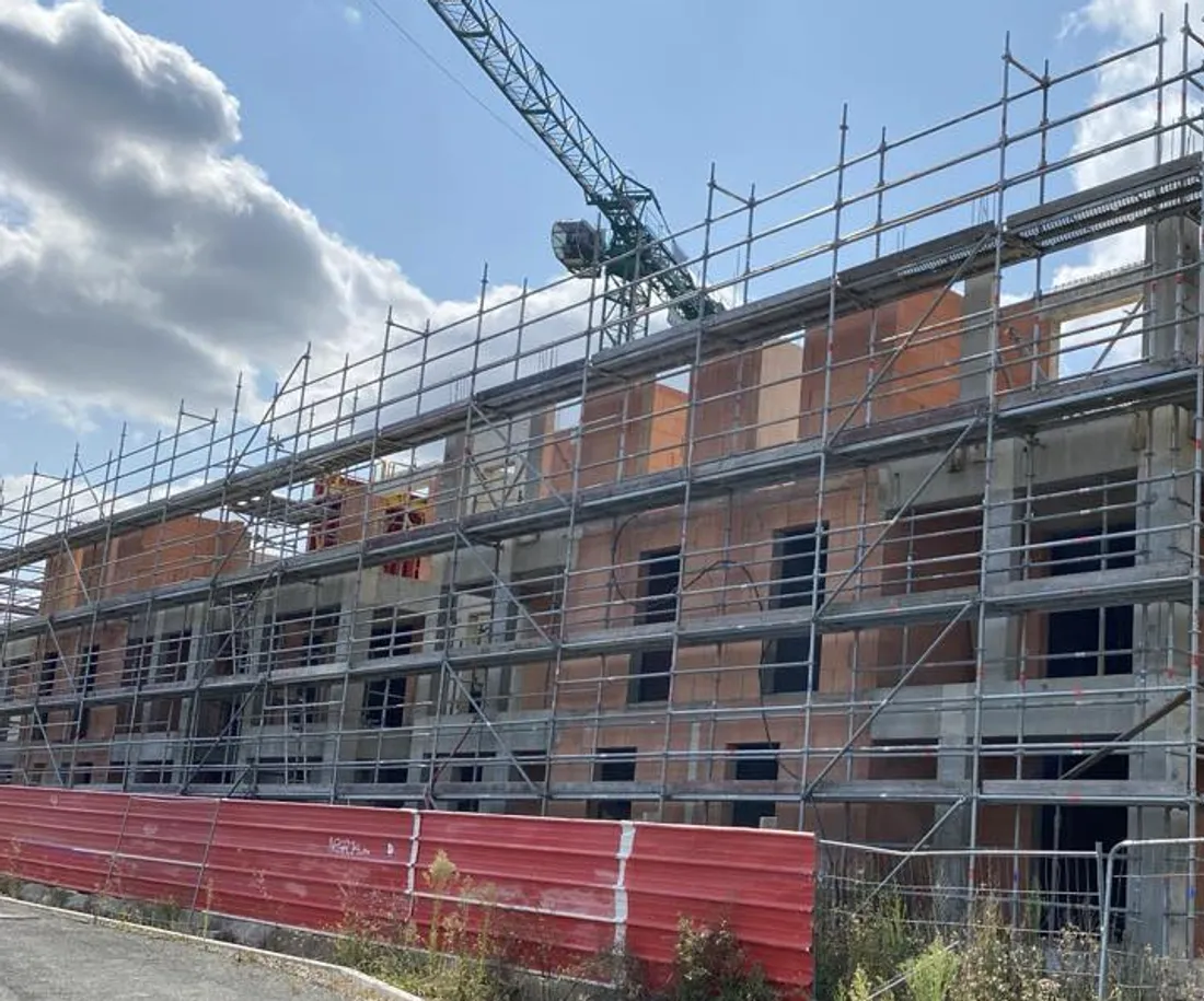 Construction en cours au Mans