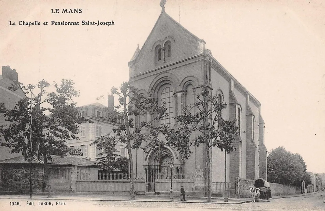 Vieille carte postale des lieux