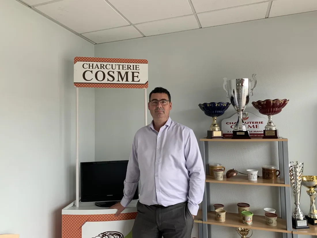 Frédéric Lalande, directeur de la Charcuterie Cosme