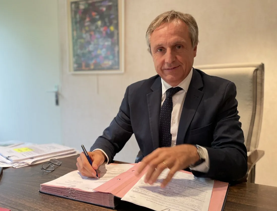 Christophe Rouillon, maire de Coulaines