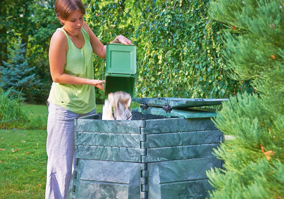 Composteur de jardin