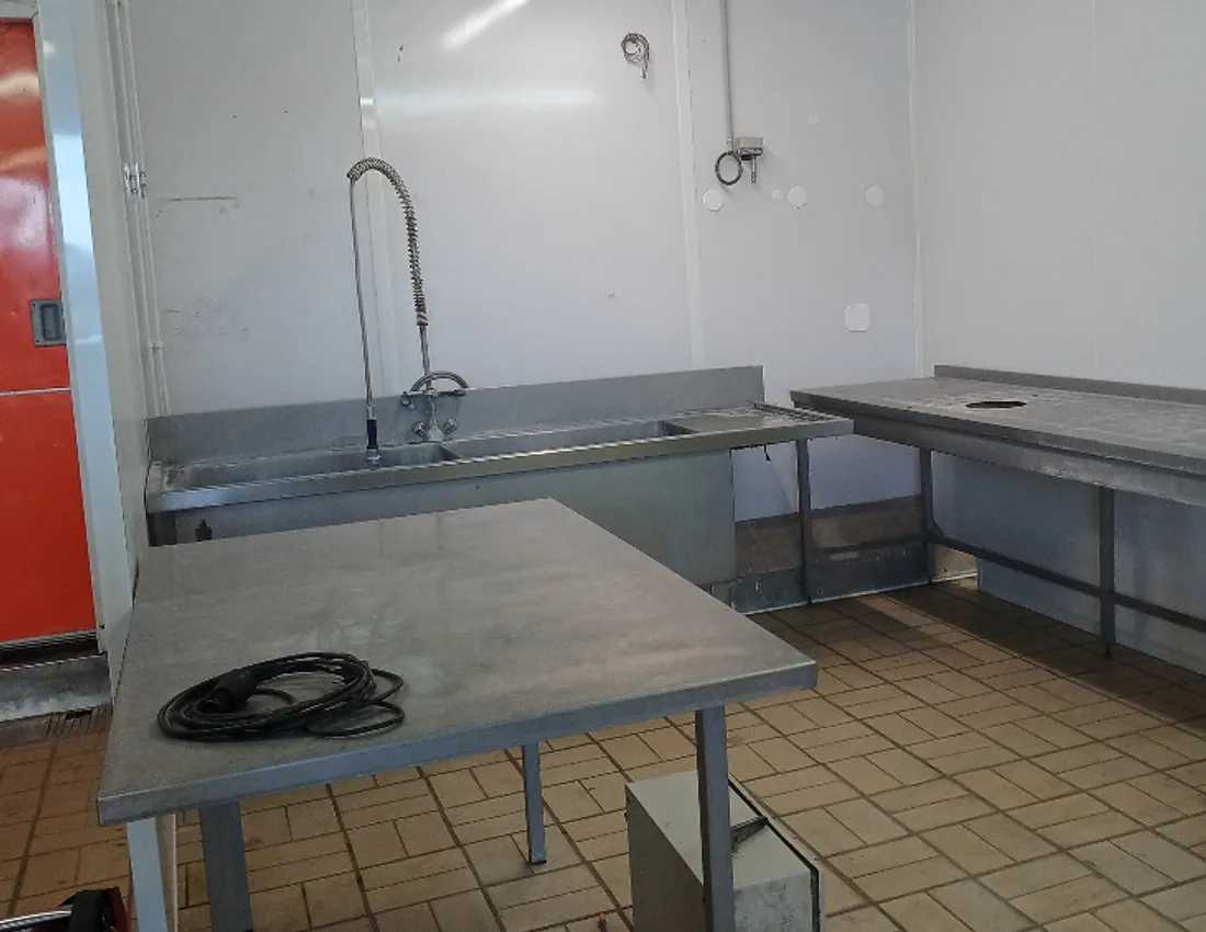 Les nouveaux locaux, pas encore équipés