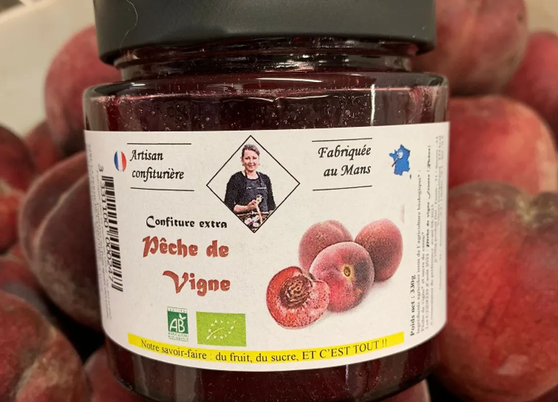 Une confiture élaborée par La Ferme de La Métairie