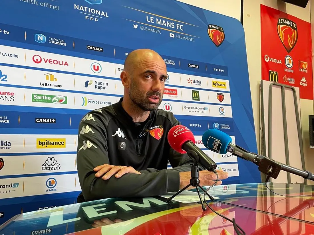 Cris, l'entraîneur du Mans FC