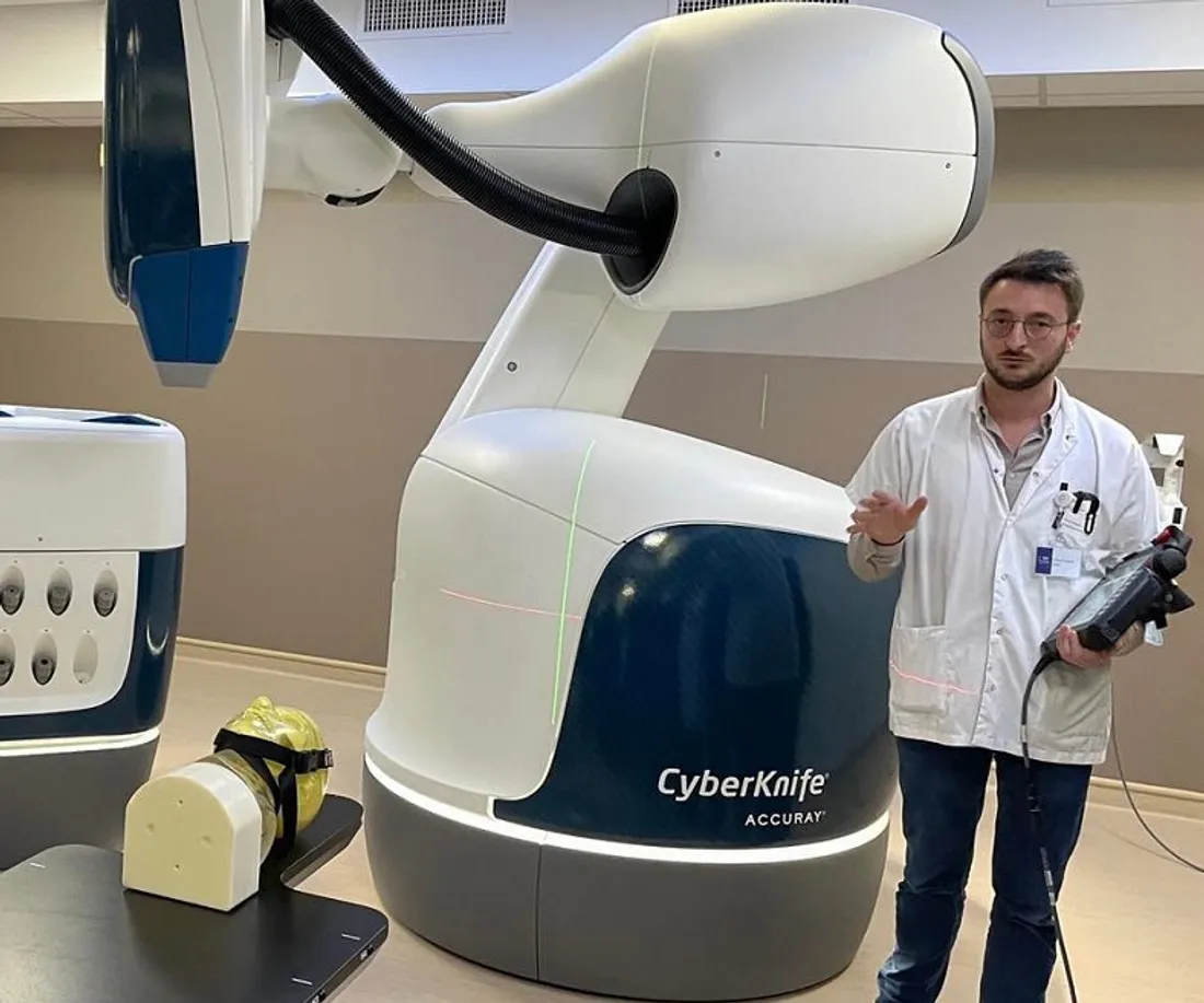 Au Mans, le "CyberKnife"