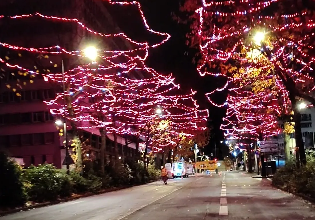 Décorations de Noël au Mans