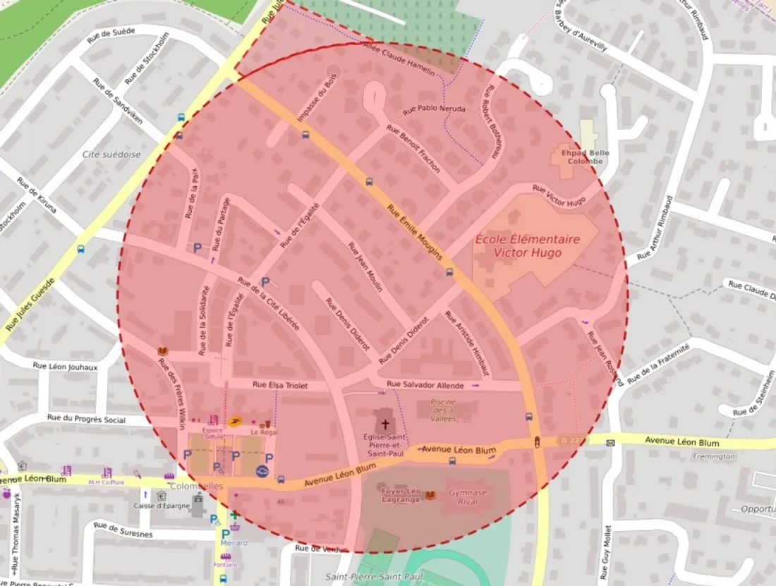 Périmètre de sécurité