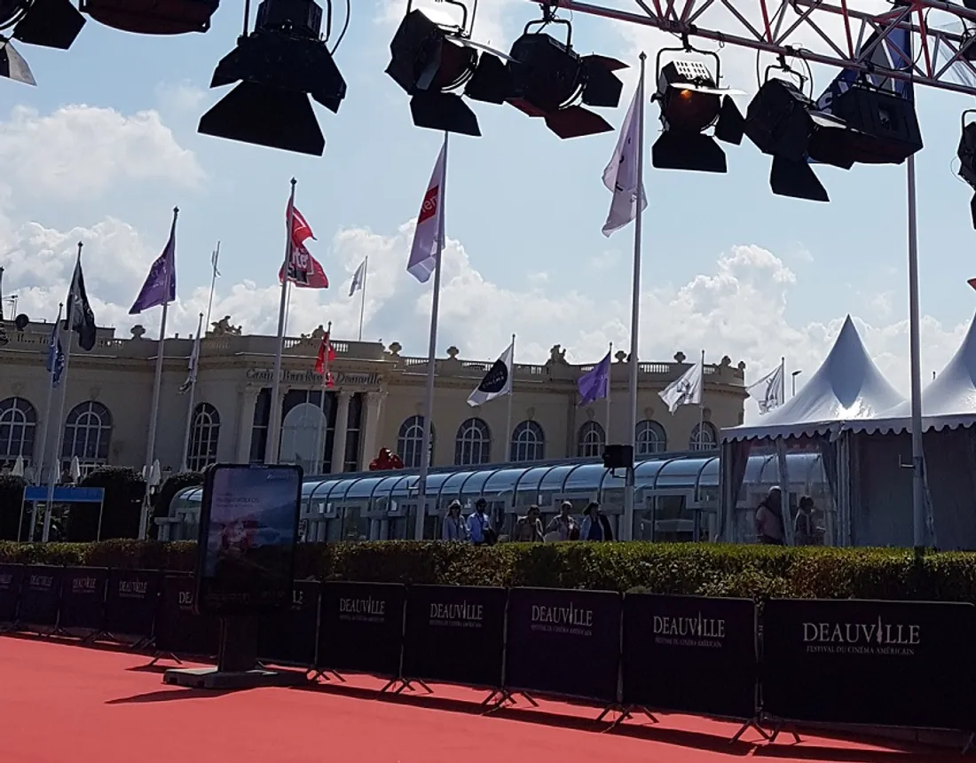 Tapis rouge à Deauville