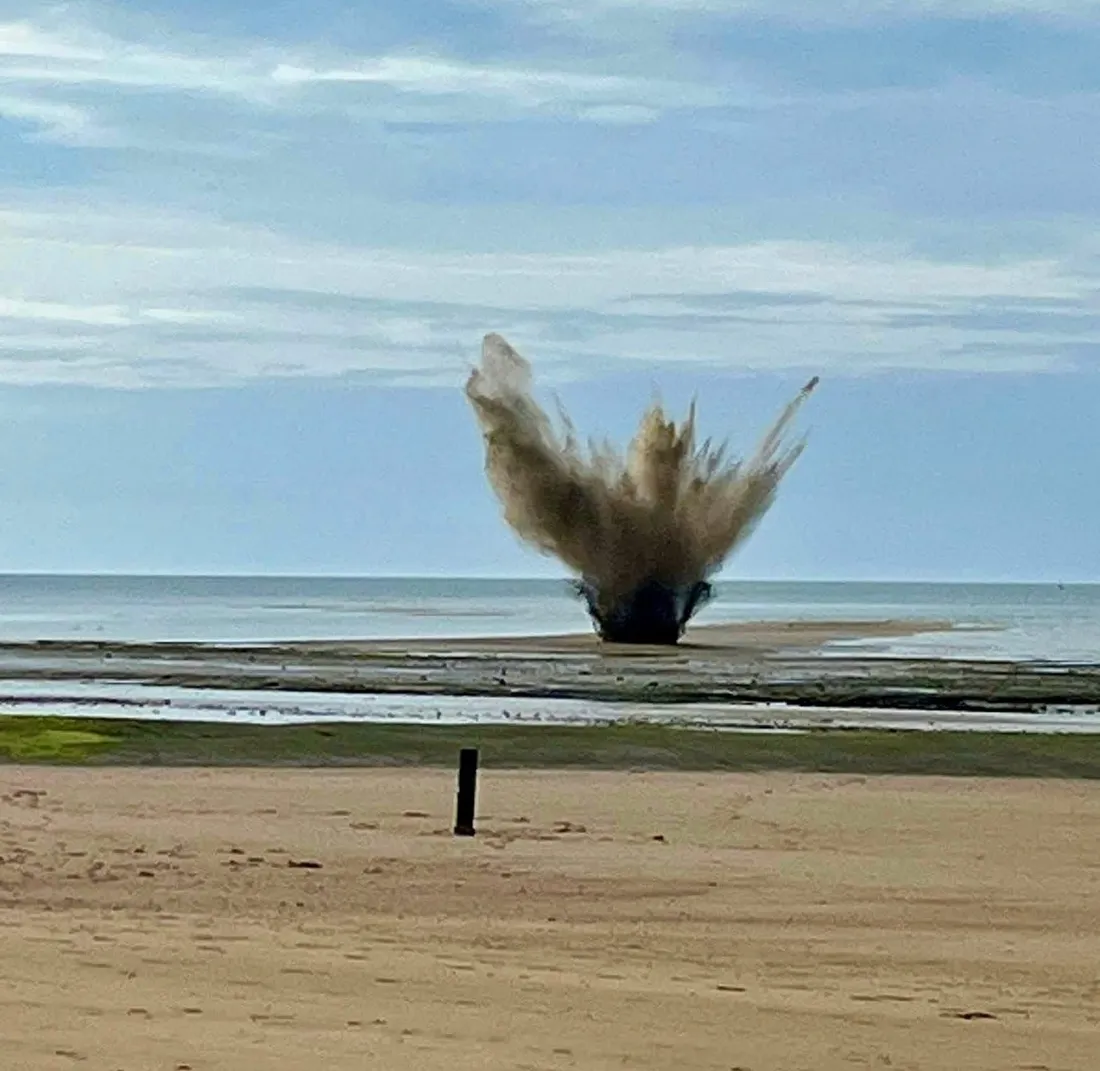 Deminage Courseulles-sur-Mer